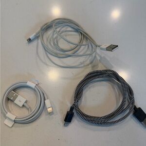 iPhone charging cords